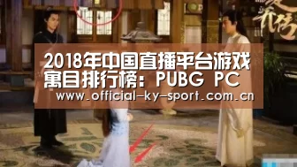2018年中国直播平台游戏寓目排行榜:PUBG PC排名第三:开云体育官网(图3) 开云